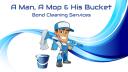 A Man, A Mop & His Bucket Bond Cleaning logo